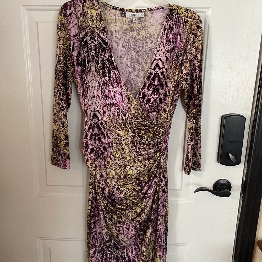 Womans sexy Jennifer Lopez dress